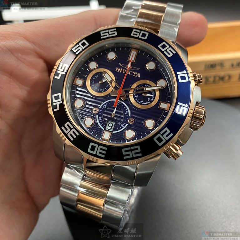 [TIMEMASTER] INVICTA watch, 52mm, IN00013, , large