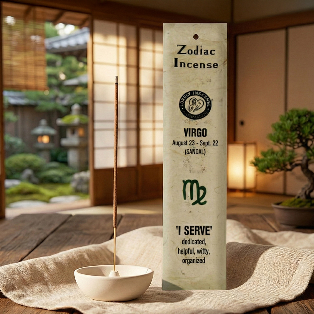 十二星座線香【12種香調】每包15支 尼泊爾lovely 手工竹籤香 線香 玫瑰 檸檬草 檀香 白鼠尾草 雪松木乳香杜松子茶樹 星座, , large