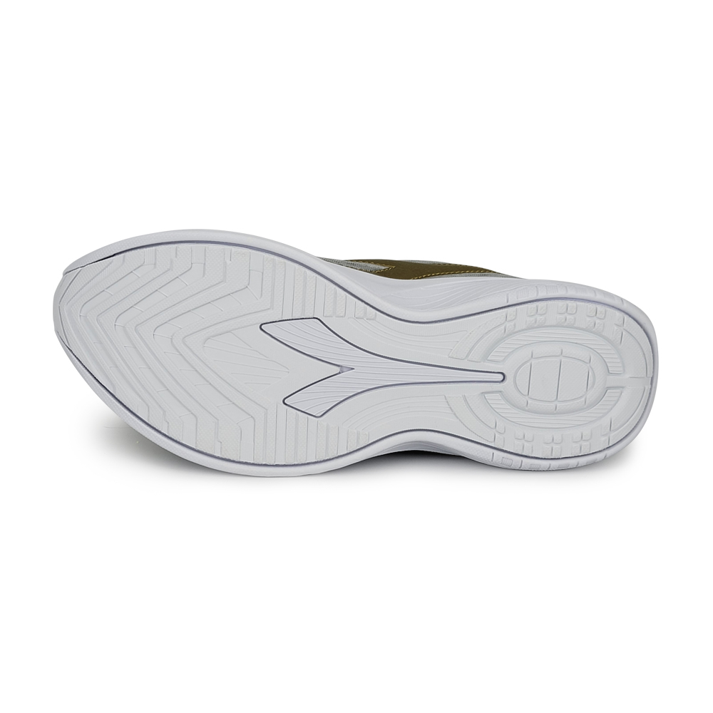 DIADORA迪亞多那 義大利進口 超輕量慢跑鞋 女運動鞋 女鞋 休閒鞋 簡約 時尚 金色 透氣 彈性 吸震 止滑 灰金, , large