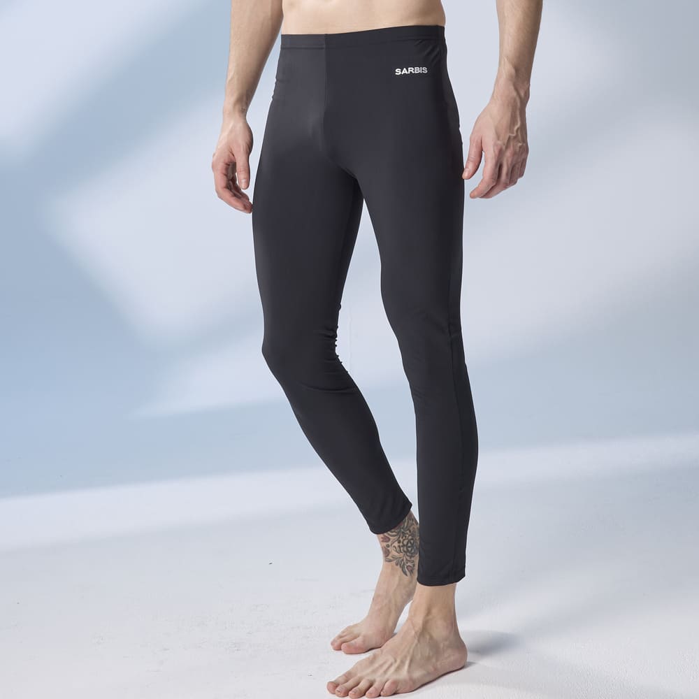 Monina Taiwan-made amphibious sun protection functional trousers (suitable for both men and women) unisex style can also be used as jellyfish pants/stream trekking pants solid black -M, , large