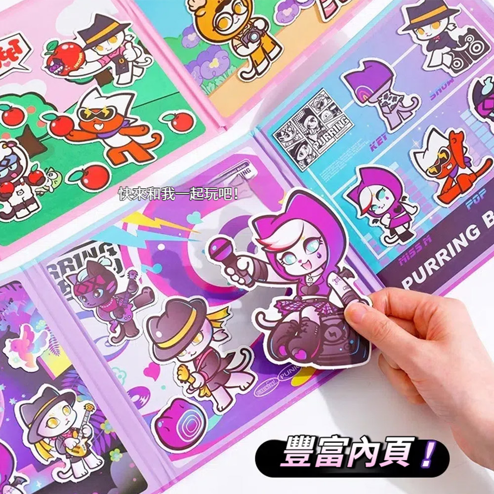 【啾愛你】呼嚕嚕磁力安靜書-太空篇, , large