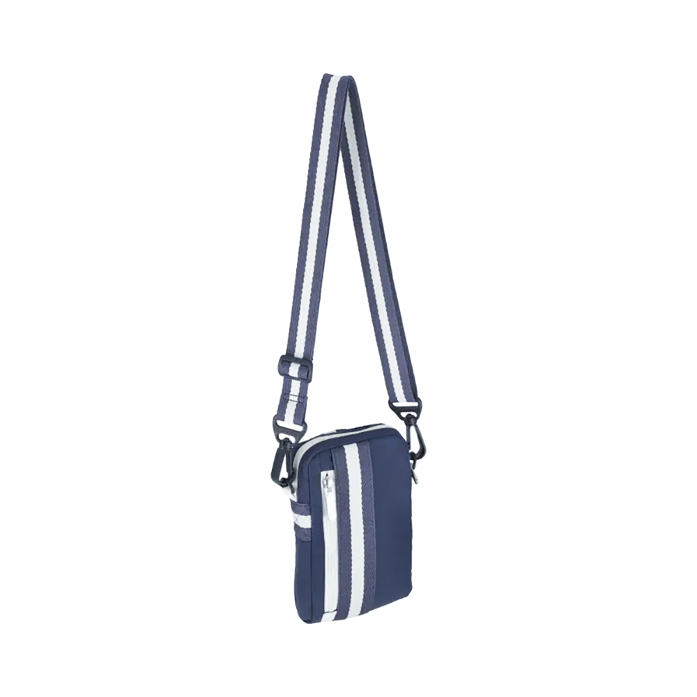 Lesportsac Mini Web Crossbody 隨身小包/ 滾邊深海藍, , large