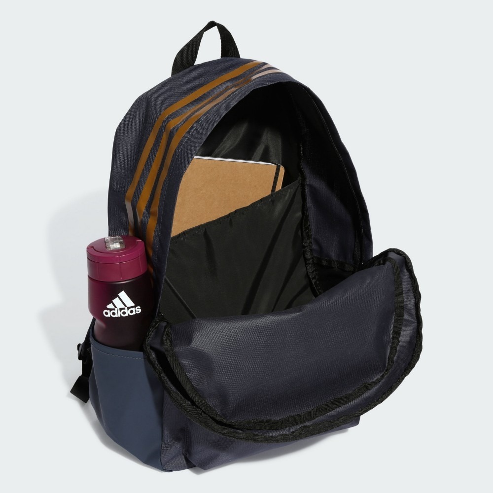 [秉宸] ADIDAS 3-STRIPES 後背包 深藍 HR9825, , large