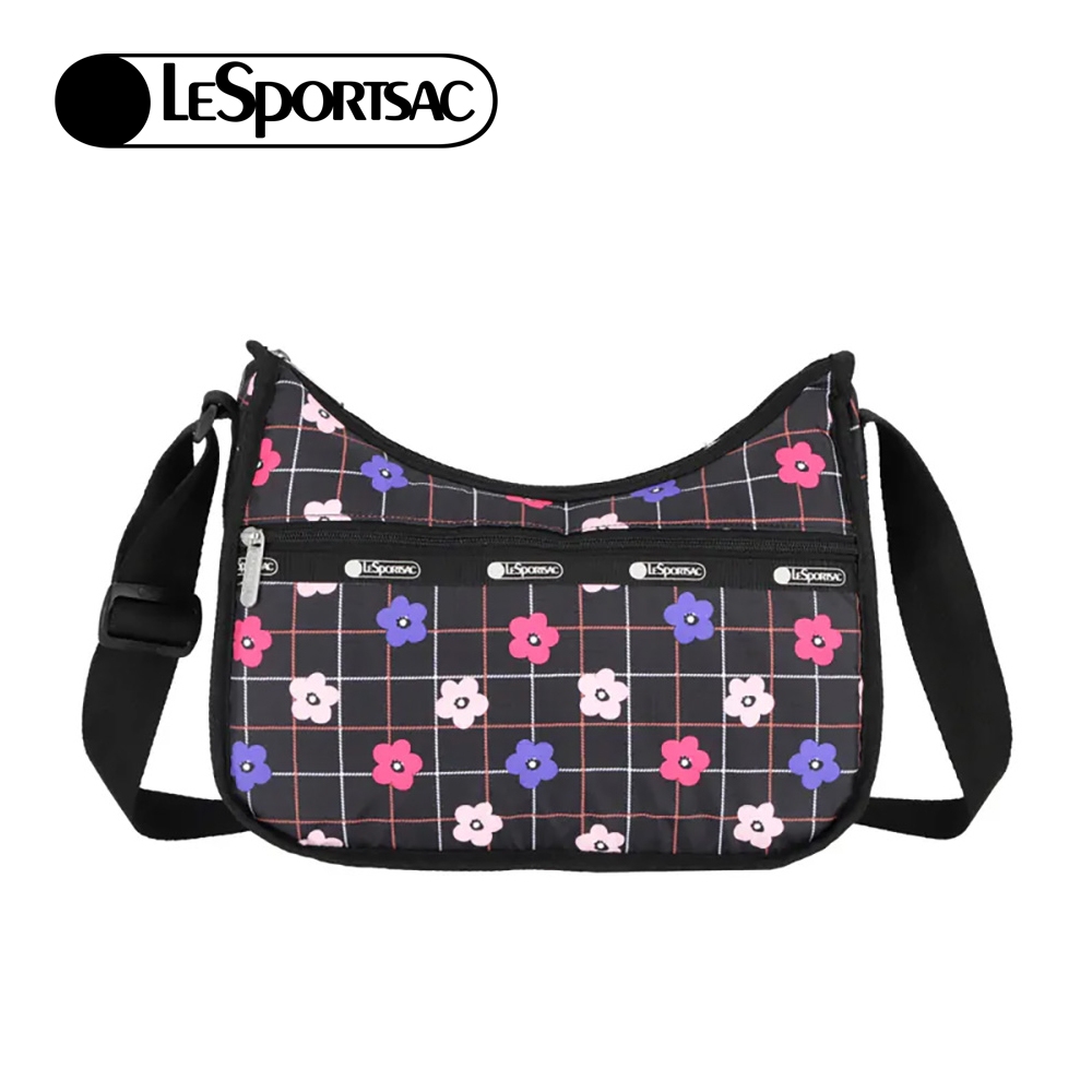|快速出貨|Lesportsac Classic Hobo 經典斜背包側背包/ 花格棋盤, , large