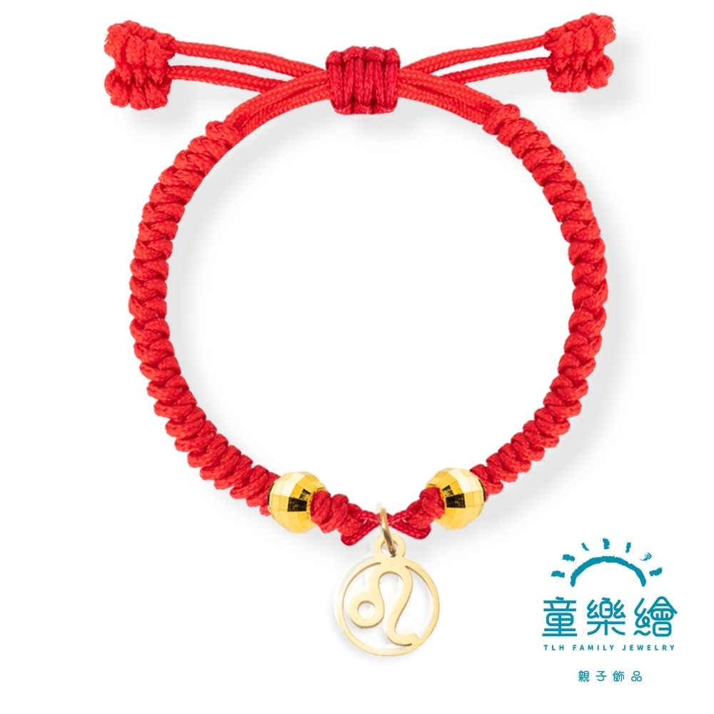 【童樂繪金飾】12星座親子款紅繩手鍊 大人款 兒童款 兩款任選 約重0.05錢±0.02 (彌月金飾 彌月禮), , large
