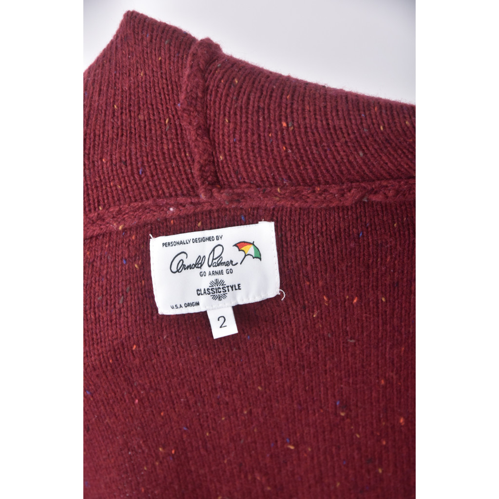 (S) arnold palmer連帽紅色外套二手衣, , large