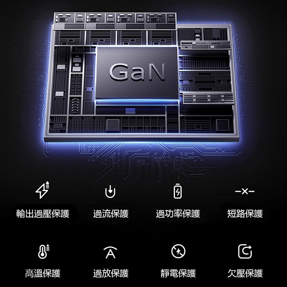Mcdodo麥多多 LQ CH011 Gana系列三口mini充電器100W 2C1A 美規, , large