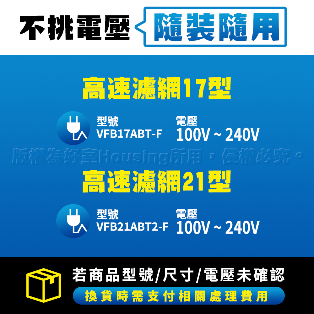 【台達電子】3-6坪 美型面板 超靜音 節能換氣扇 DC直流 三年保固(VFB17ABT-F), , large