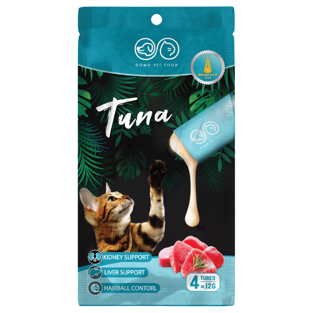 GOMO貓機能型鮮肉泥 鮪魚, , large