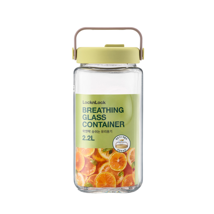 LL Breathing Glass Canister 2.2L, , large