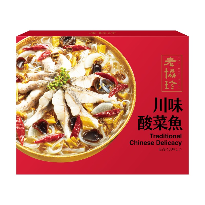 老協珍 川味酸菜魚1160g(冷凍), , large