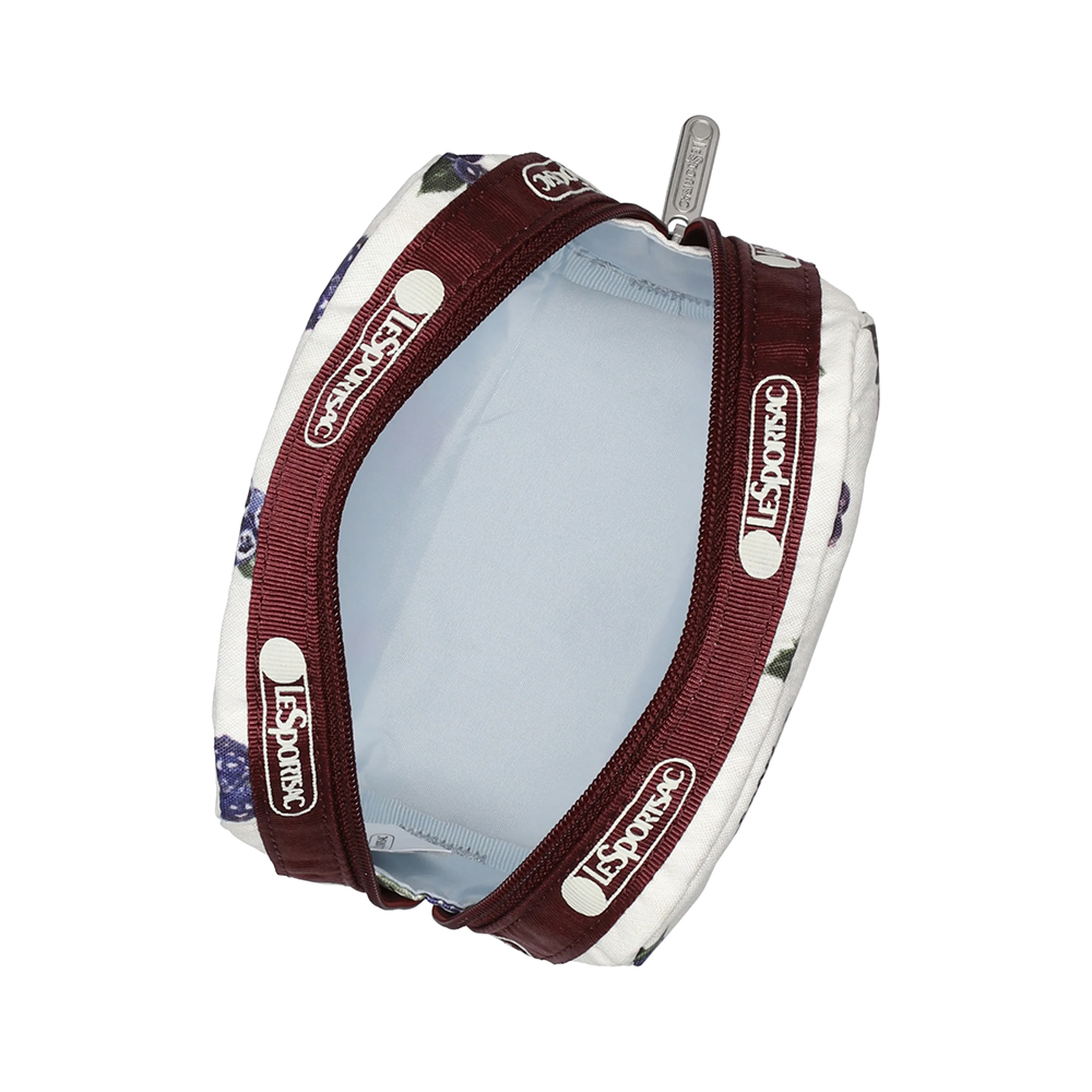 Lesportsac Square Cosmetic 方形收納化妝包 盥洗包 收納袋 送禮 禮物 推薦 女包(奶油莓果), , large