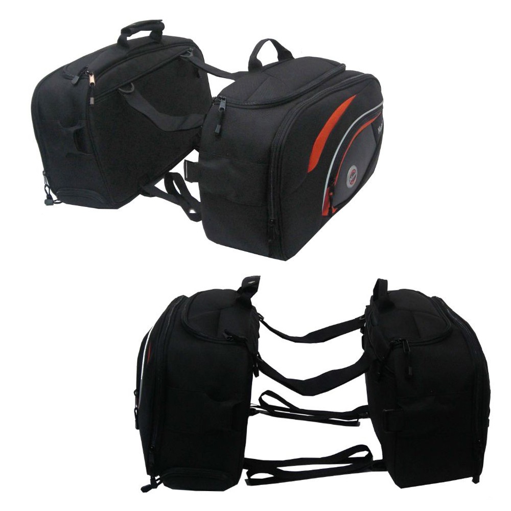 【Niche 樂奇】重機旅行拉桿式馬鞍包 NMO-8233, , large