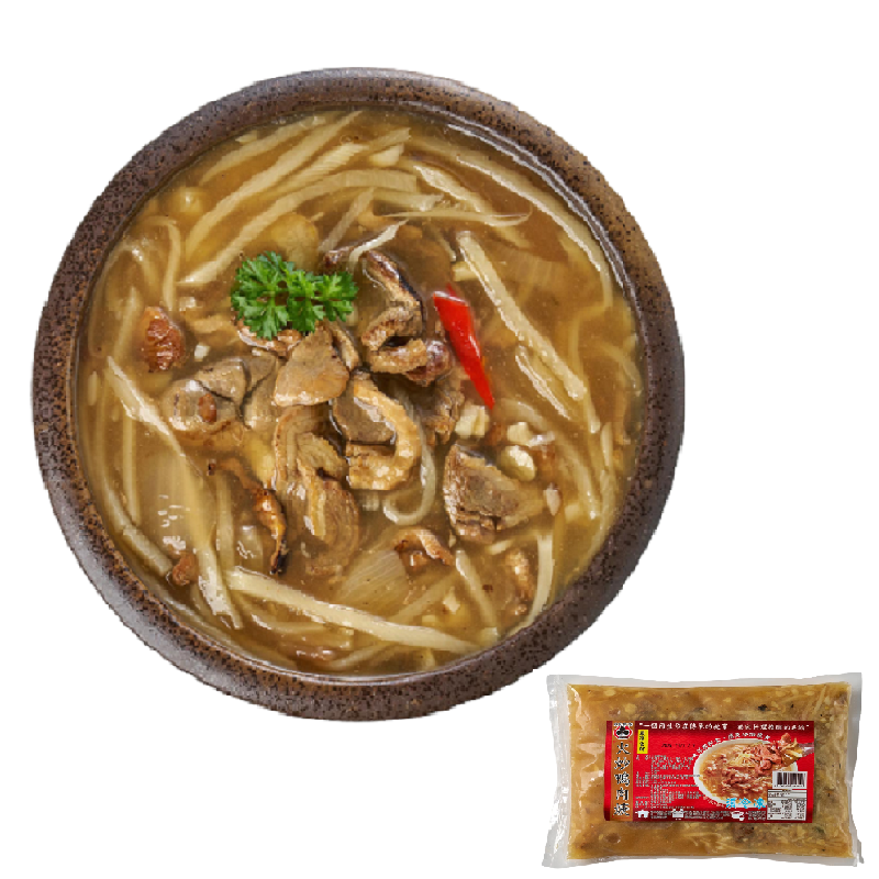 永龍新港火炒鴨肉羹(1200g)-冷凍, , large