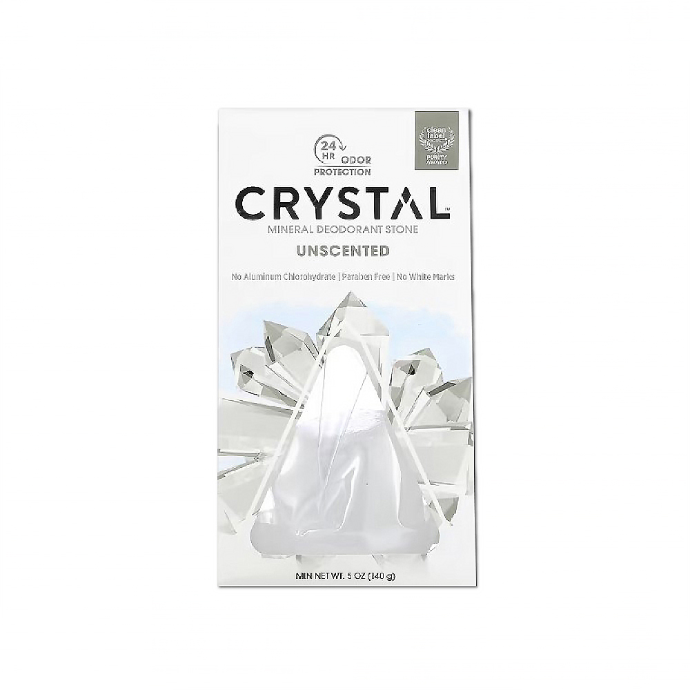CRYSTAL Body Deodorant Mineral Stone Unscented 140g