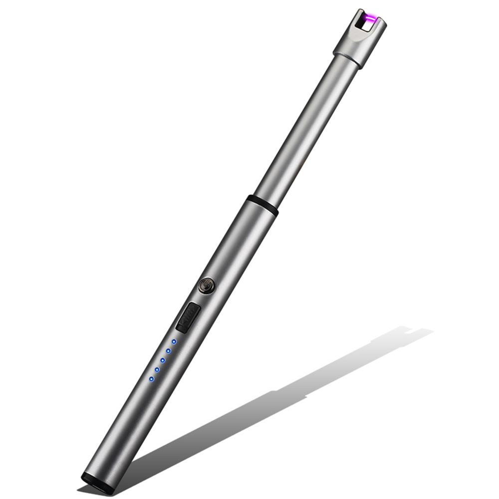 [傑聯貿易] JIELIEN USB脈衝電弧點火器-銀色(點火器 電子點煙器充電 電弧), , large