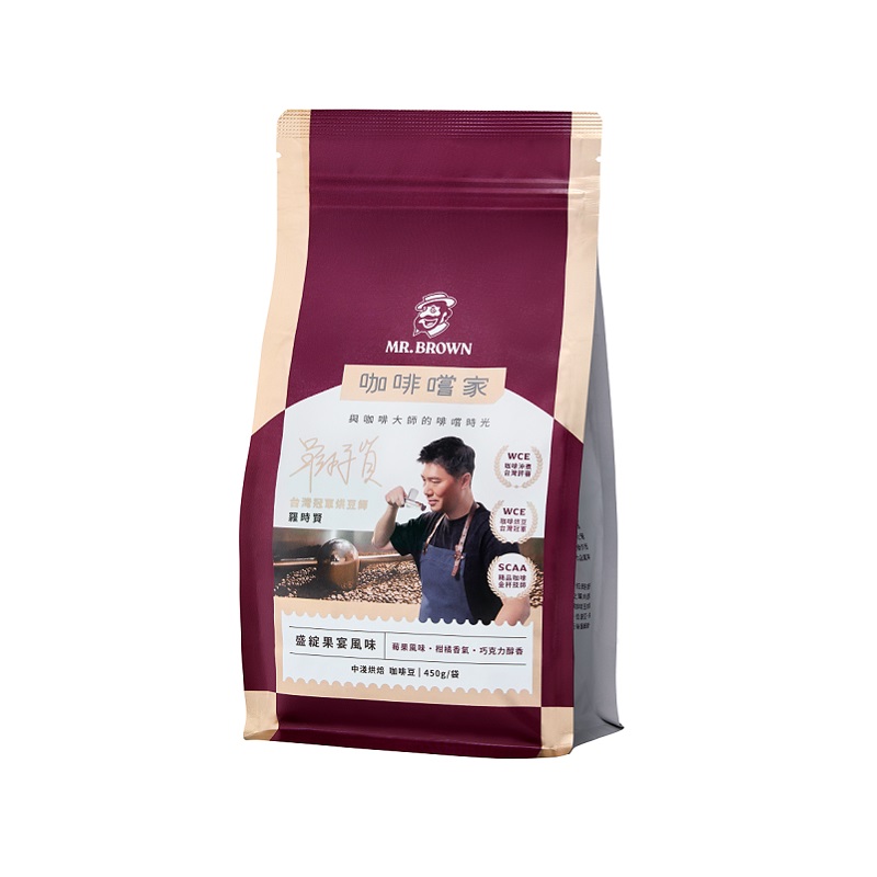 MR.Brown Coffee BeanFruity Flavor 450g, , large