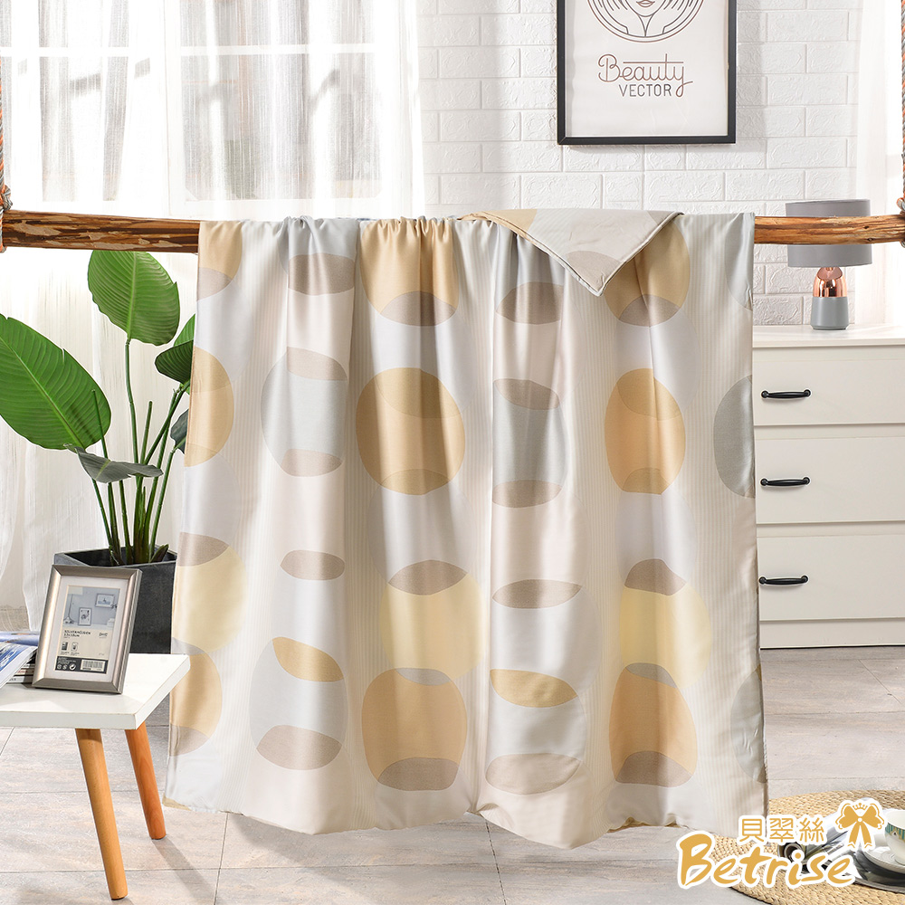 【Betrise】Geometry | 100% pure Tencel cotton quilt/four seasons quilt 5X6.5 feet - exclusive enlarged size, , large