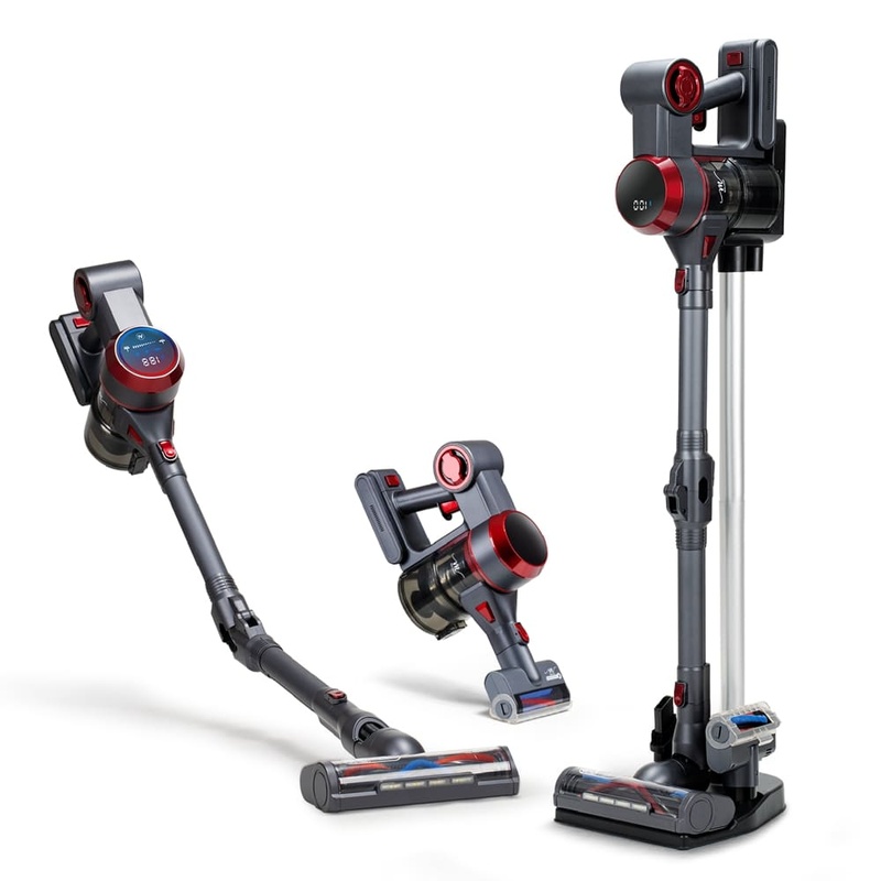 【MOLIJIA】M181 Automatic AI Sensing Handheld Cordless Vacuum Cleaner - Grayish Red, , large