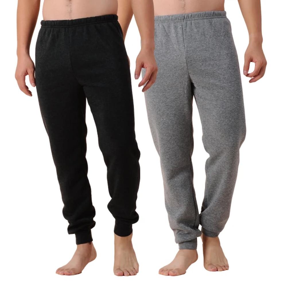 【KN】韓風休閒輕暖刷毛男保暖褲KN682, , large