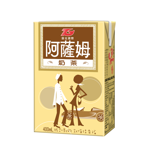 阿薩姆奶茶系列400mlx6入 (原味 ) 好喝香濃👍, , large