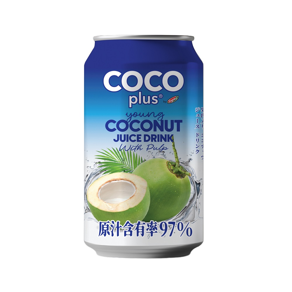 Coconut juice with pulp, , large
