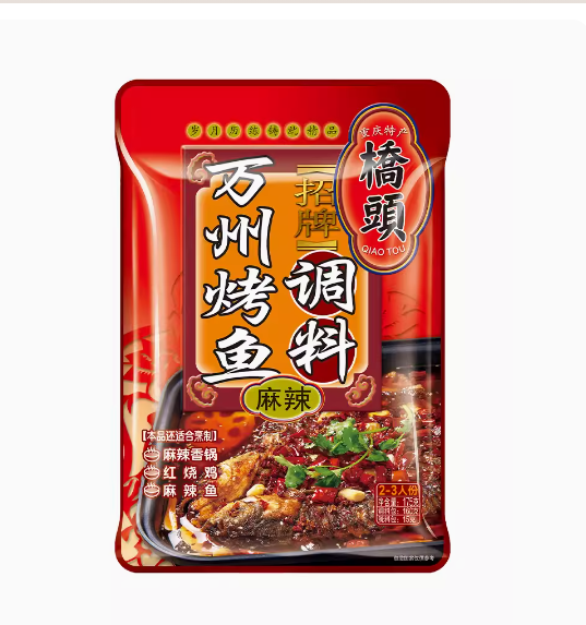 Qiaotou Wanzhou Grilled Fish Seasoning, , large
