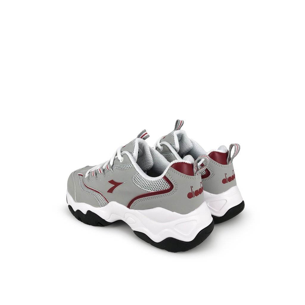 DIADORA迪亞多那 生活時尚運動鞋 女運動鞋 女鞋 老爹鞋 透氣 散熱 Q彈 厚底 減壓 彈力 棉鞋墊 止滑 粉 灰, , large