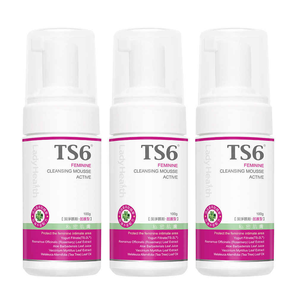 TS6 Feminine Cleansing Mousse Active X3