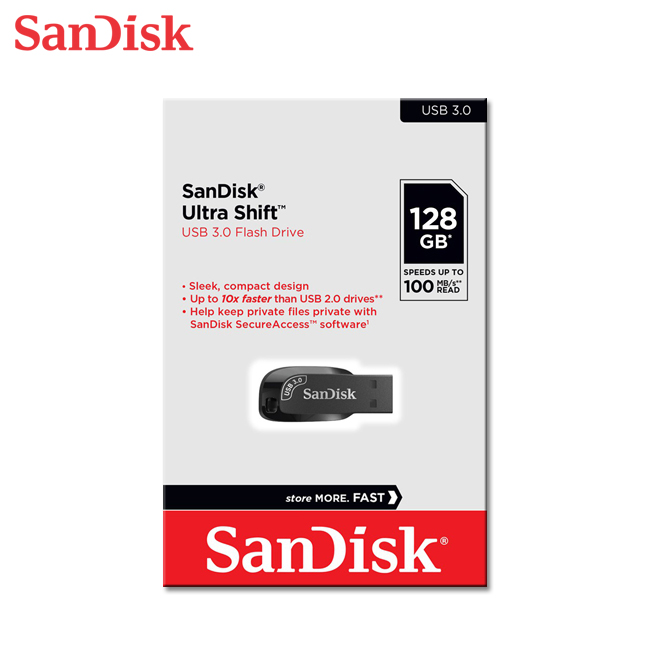 SanDisk CZ410 Ultra Shift 128G USB 3.0, , large