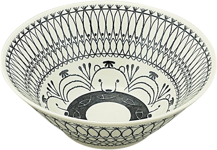 Mikke Shaped Bowl-Polar Bear, , large