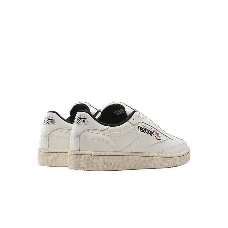Reebok Club C 85 [100074477] 男 休閒鞋 經典 復古 網球鞋 簡約 舒適 百搭 米白 黑, , large
