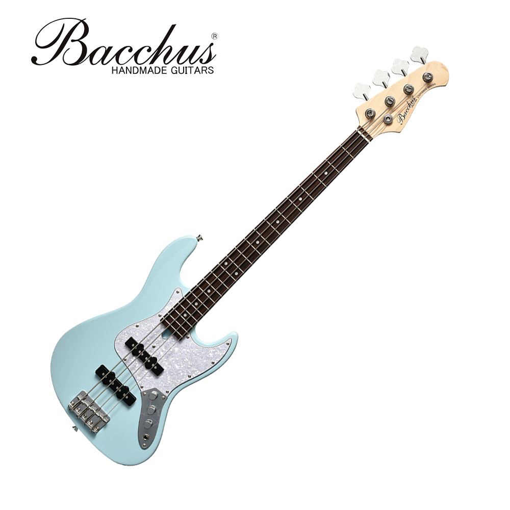 Bacchus WJB-MINI PTL-SOB 電貝斯 水藍色款【敦煌樂器】, , large