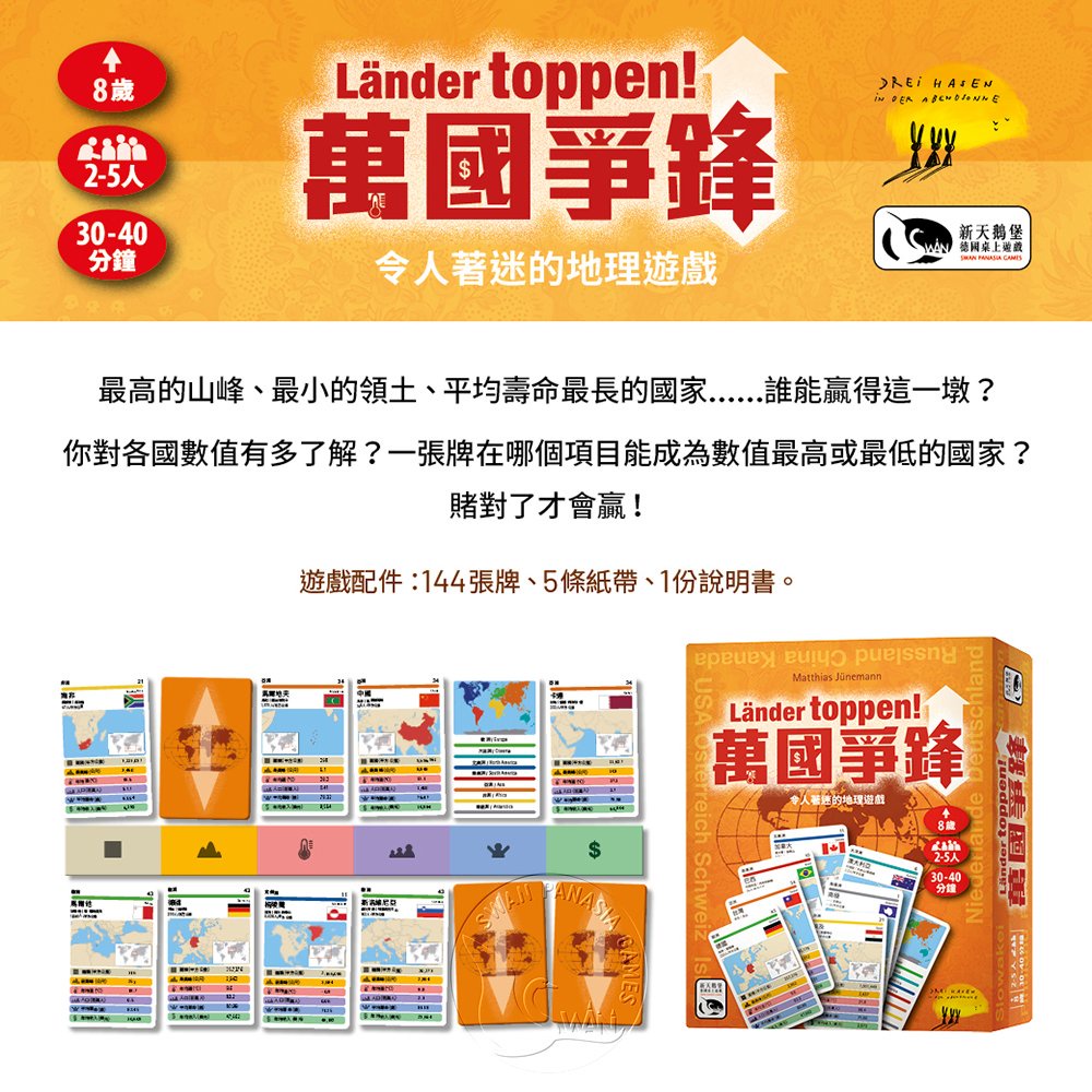 【新天鵝堡桌遊】萬國爭鋒, , large