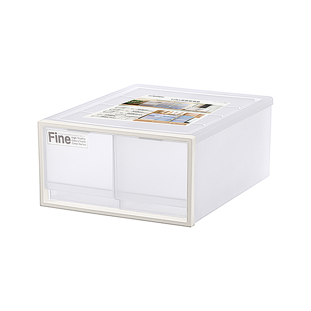 【真心良品】KEYWAY聯府   FINE雙抽抽屜整理箱30L-1入