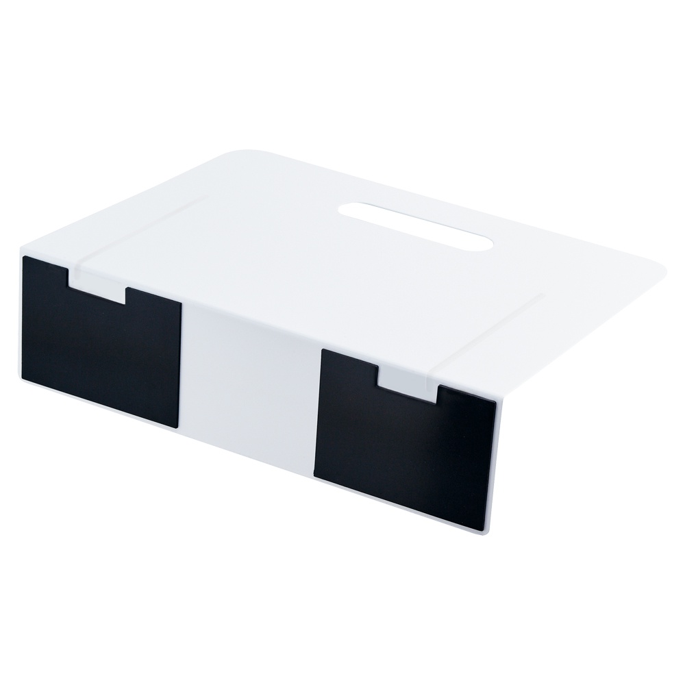 LIHIT LAB. 白色L型書靠附磁鐵(A-7352-0)白, , large