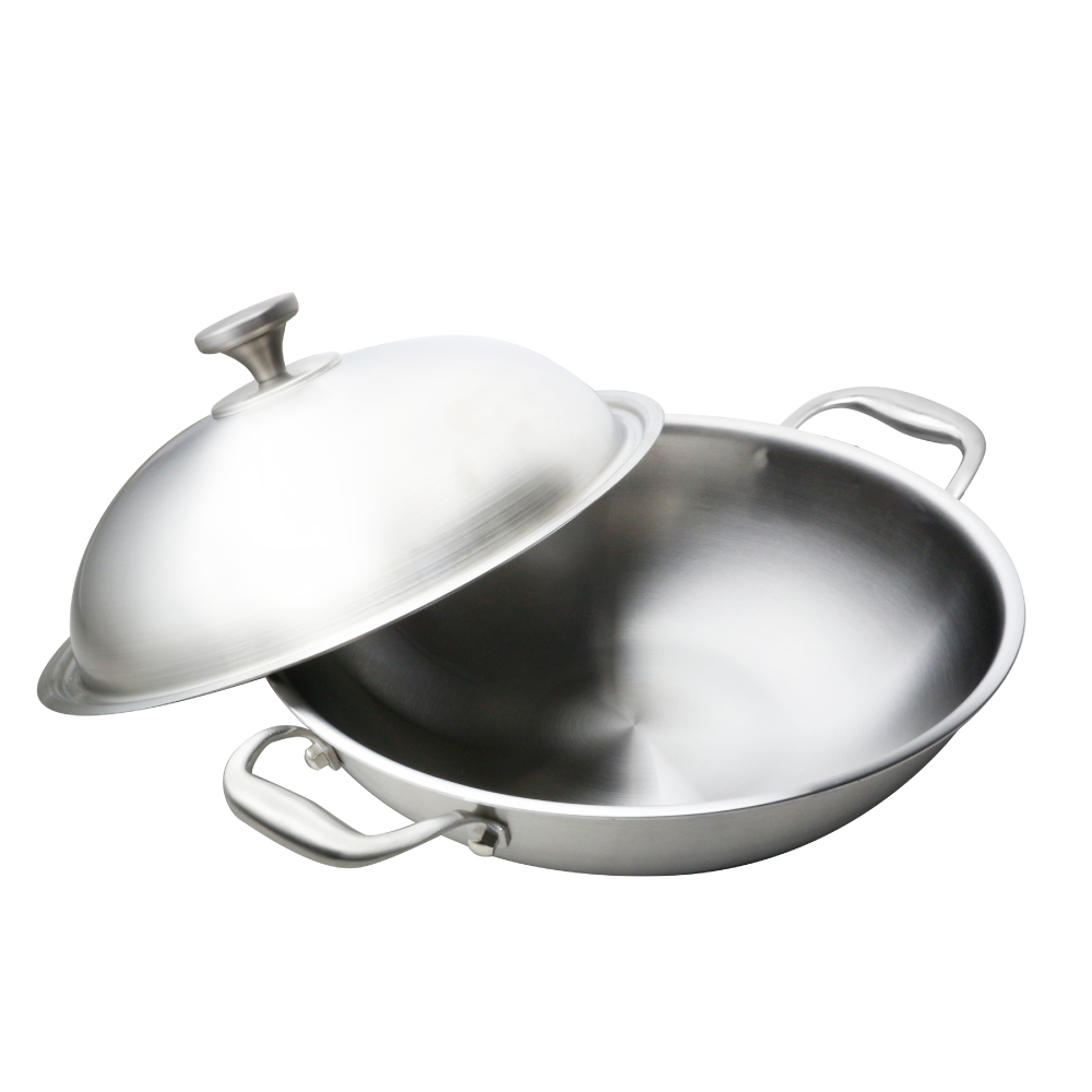 [清水]316不鏽鋼複合金炒鍋40CM, , large