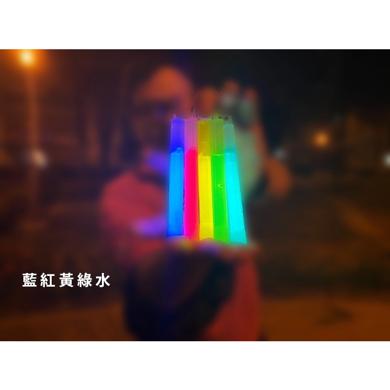[冠岱]5分鐘超強光大閃光6角形6吋螢光棒/大包裝/25入 , , large