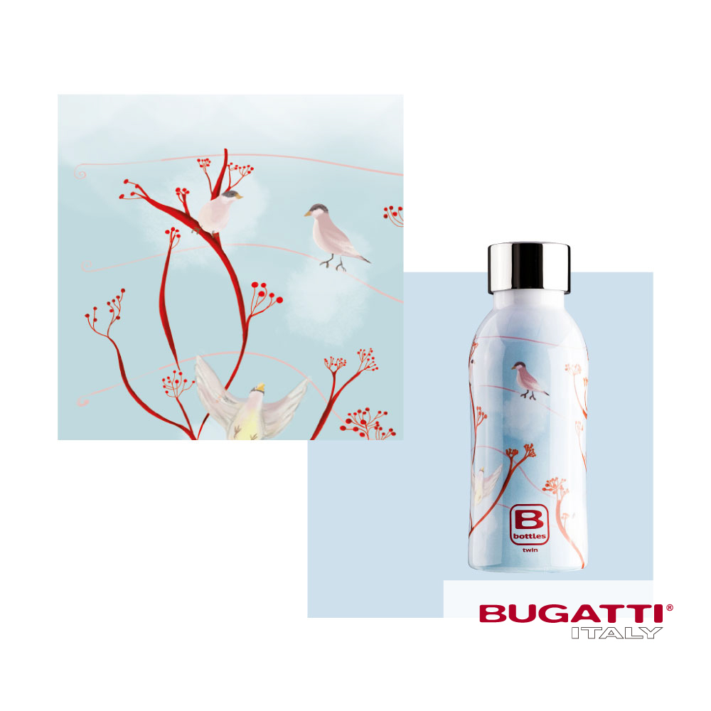 【Bianco di puro 彼安特】BUGATTI 繁華夢追尋保溫瓶350ml, , large