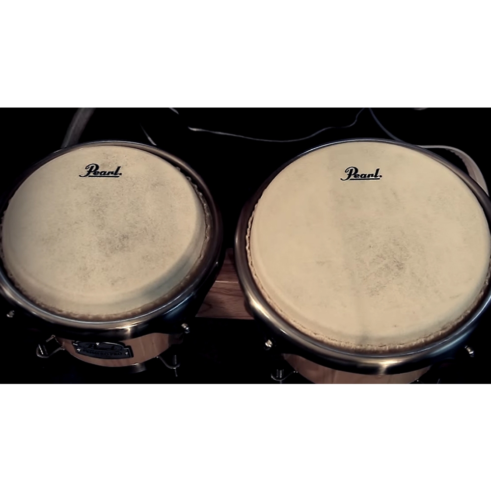 Pearl PWB-100DX Primero Pro Series Bongos 7吋+8.5吋 邦哥鼓【敦煌樂器】, , large