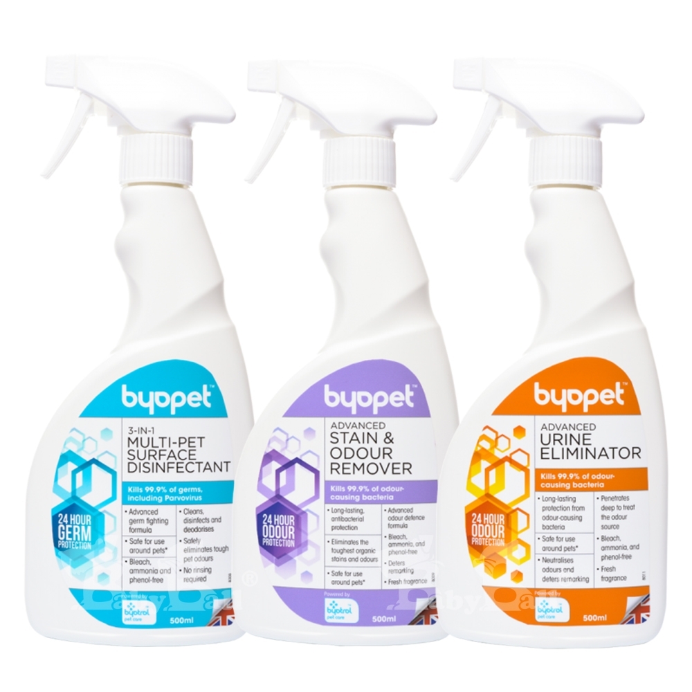 【倆寶貝精品館】英國Byopet 寵物抗菌 3件組-(8008、8009、8011 ), , large