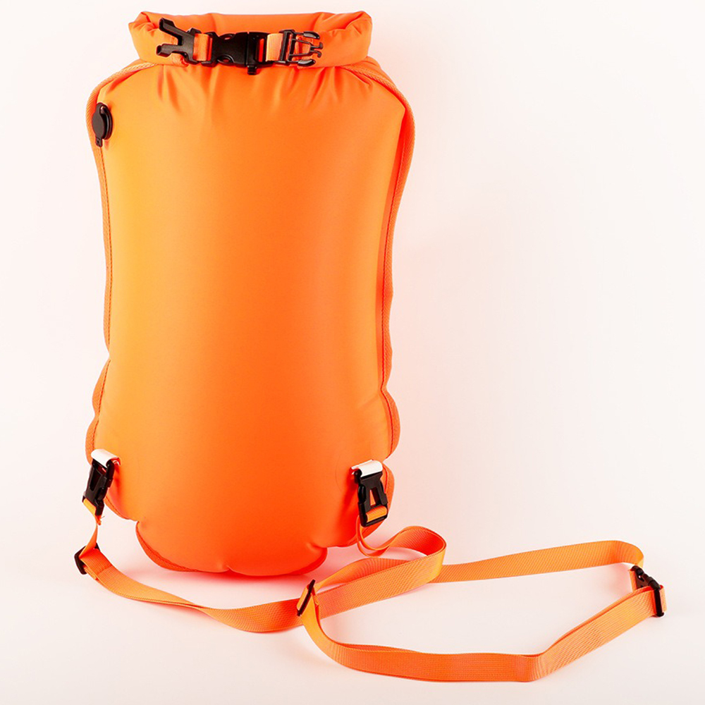 【SV61207】28L可拆缷雙肩防水背包 戶外雙氣囊游泳浮漂 可儲物游泳包 遊泳浮球 遡溪袋 防水包, , large