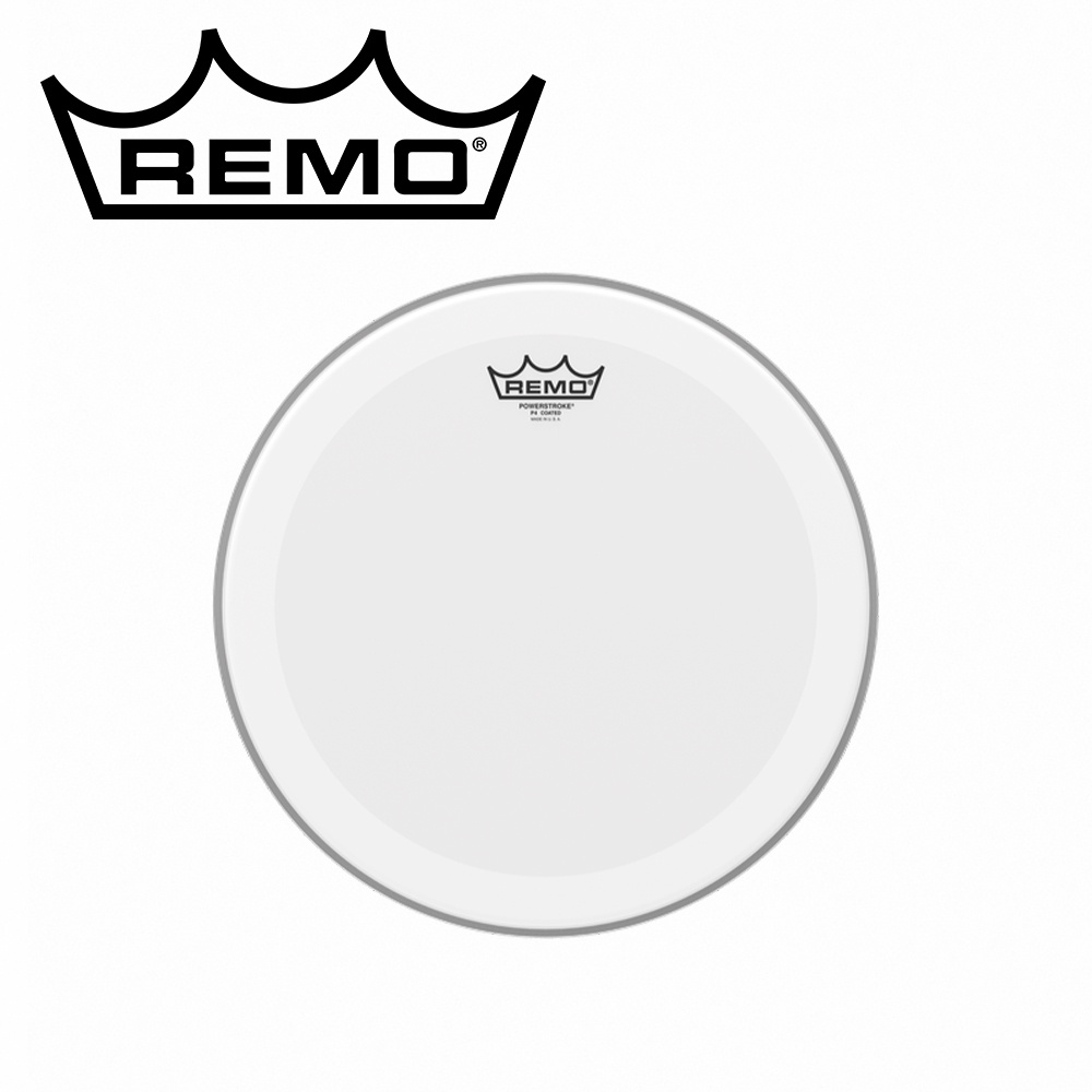 REMO Powerstroke P4 Coated 雙層噴白鼓皮【敦煌樂器】, , large