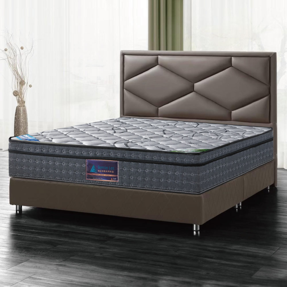 【文創集】石墨烯護框獨立筒床墊-3.5尺單人, , large