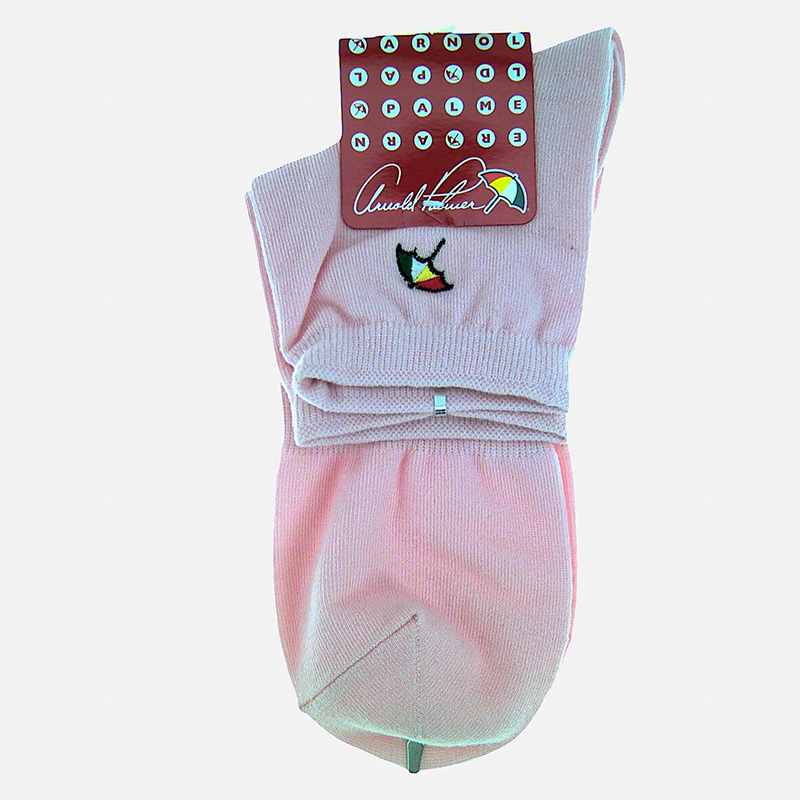 Ladies plain socks, 粉紅色, large
