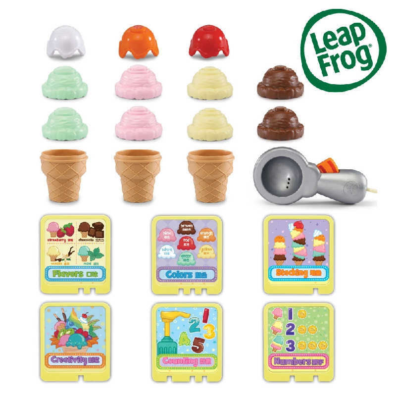 官方直營【LeapFrog】冰淇淋小老闆學習車 雙語版, , large