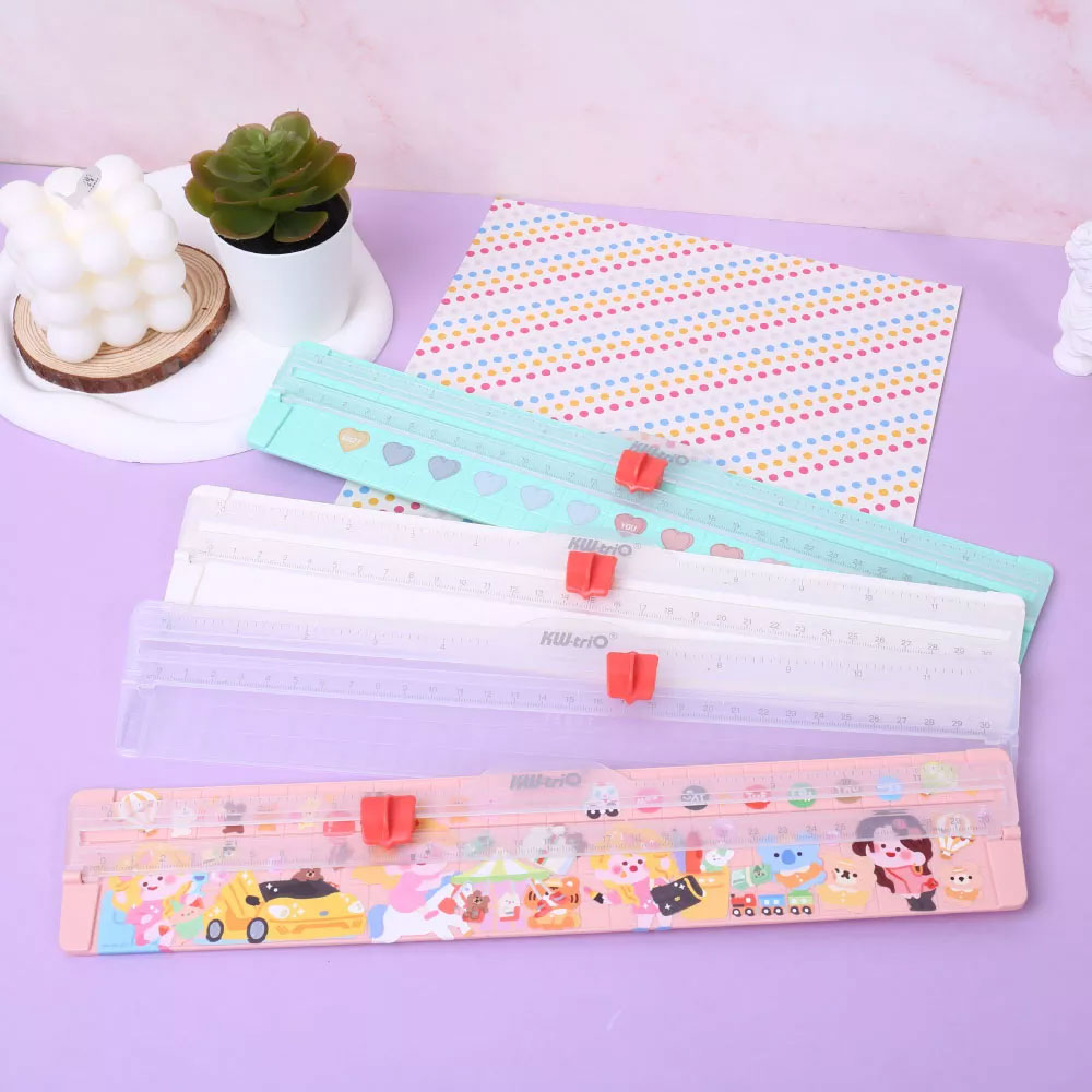 KW-trio A4 迷你 輕型 雙向切紙 裁紙刀 顏色隨機 /台13831, , large