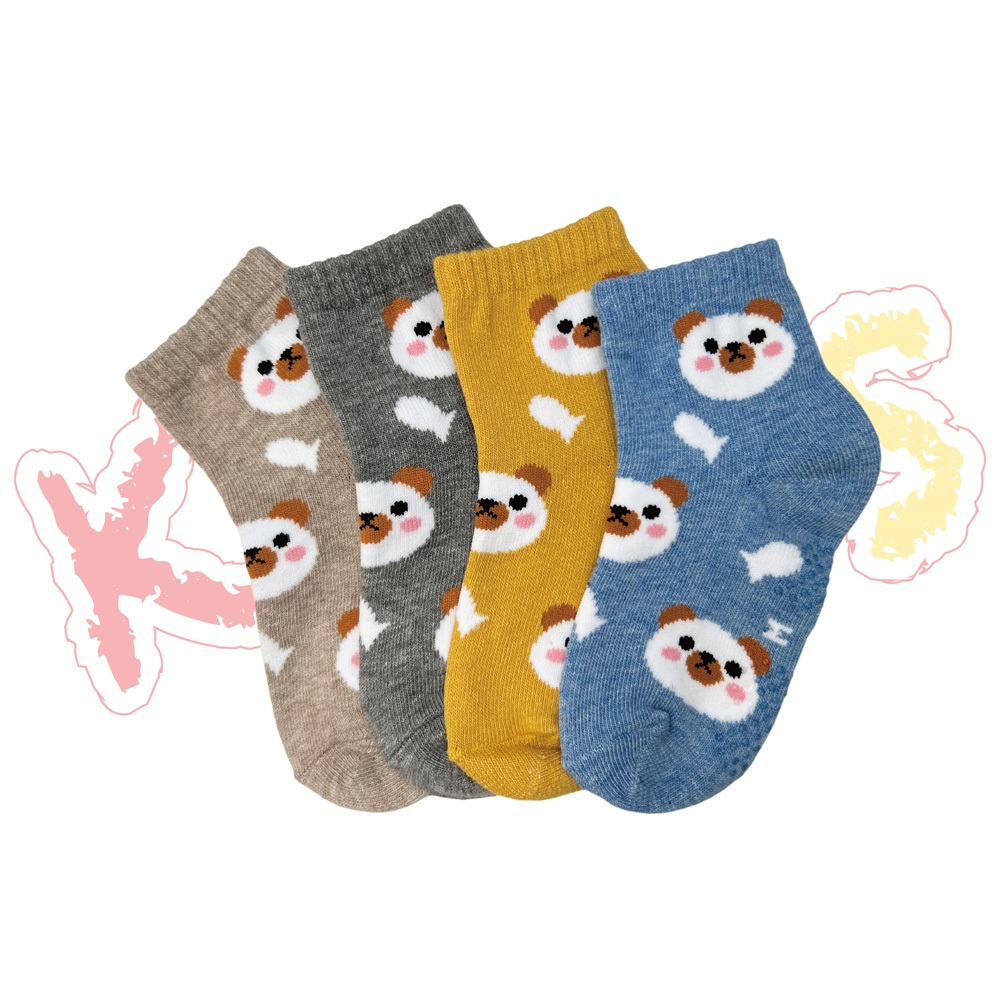 【BVD】小熊1/2童襪(13-16CM)-B577 短襪, , large