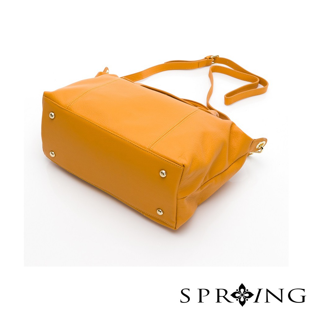 SPRING-真皮頭層牛皮波士頓3way包 牛皮斜背包 牛皮手提包 真皮托特包-多色, , large