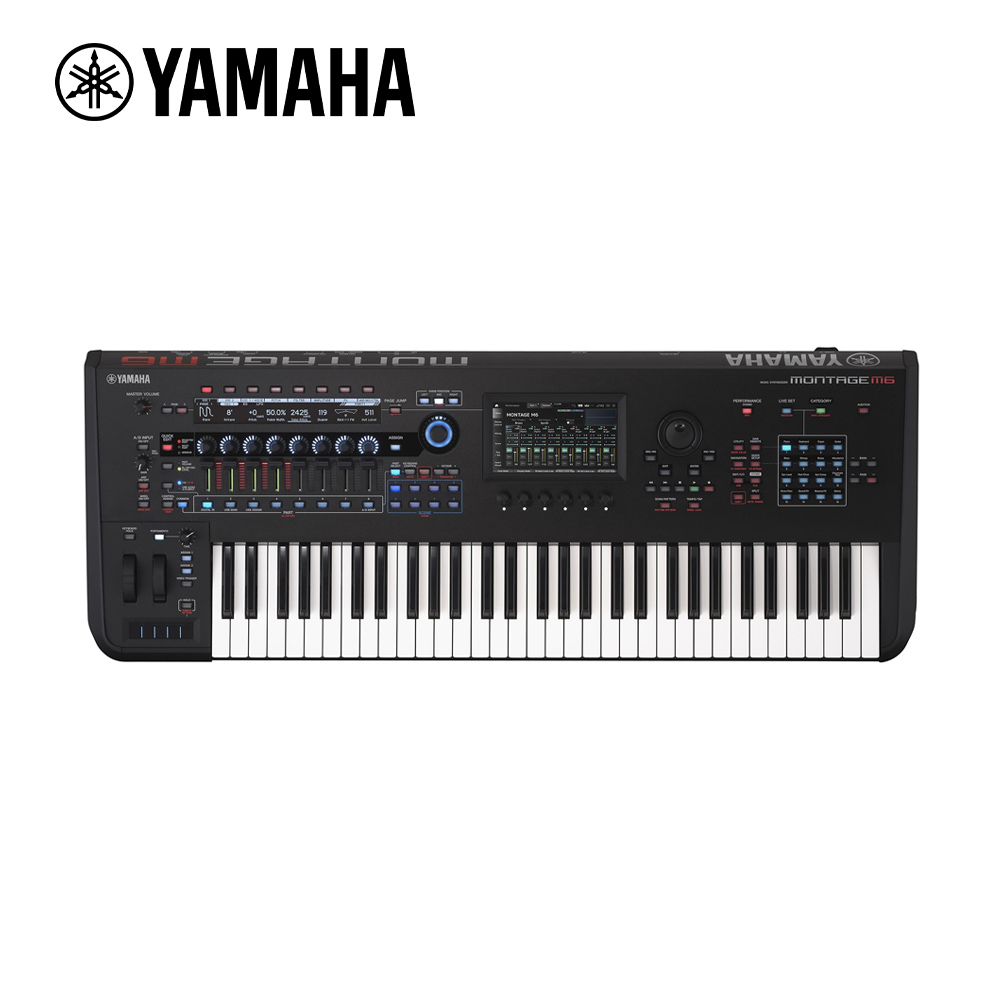 YAMAHA MONTAGE M6 舞台型 旗艦合成器鍵盤【敦煌樂器】